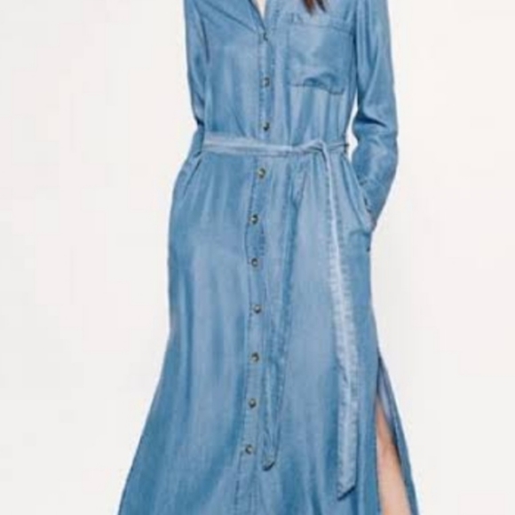 ZARA Denim Dress Premium Collection